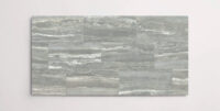 Nasco Stone + Tile 12" x 24" Bryant Park Silver porcelain tile.