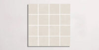 Nasco Stone + Tile 3" x 3" Essence Sand porcelain mosaic.