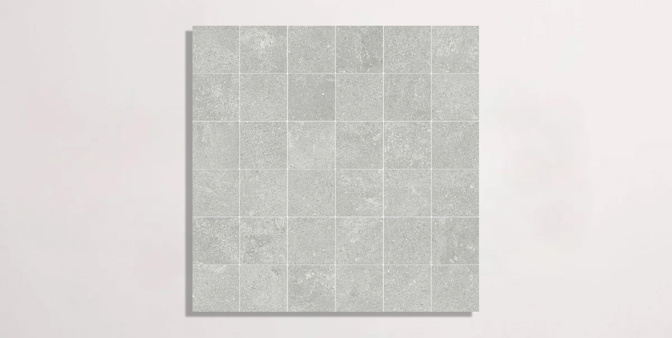 Nasco Stone + Tile GRO 202 porcelain mosaic tile.