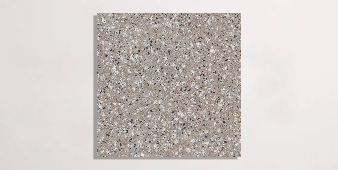 Nasco Stone + Tile Kokomo Grey Black 24" x 24" 2CM porcelain paver.