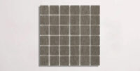 Nasco Stone + Tile Basaltico Caribou 2" x 2" porcelain mosaic tile.