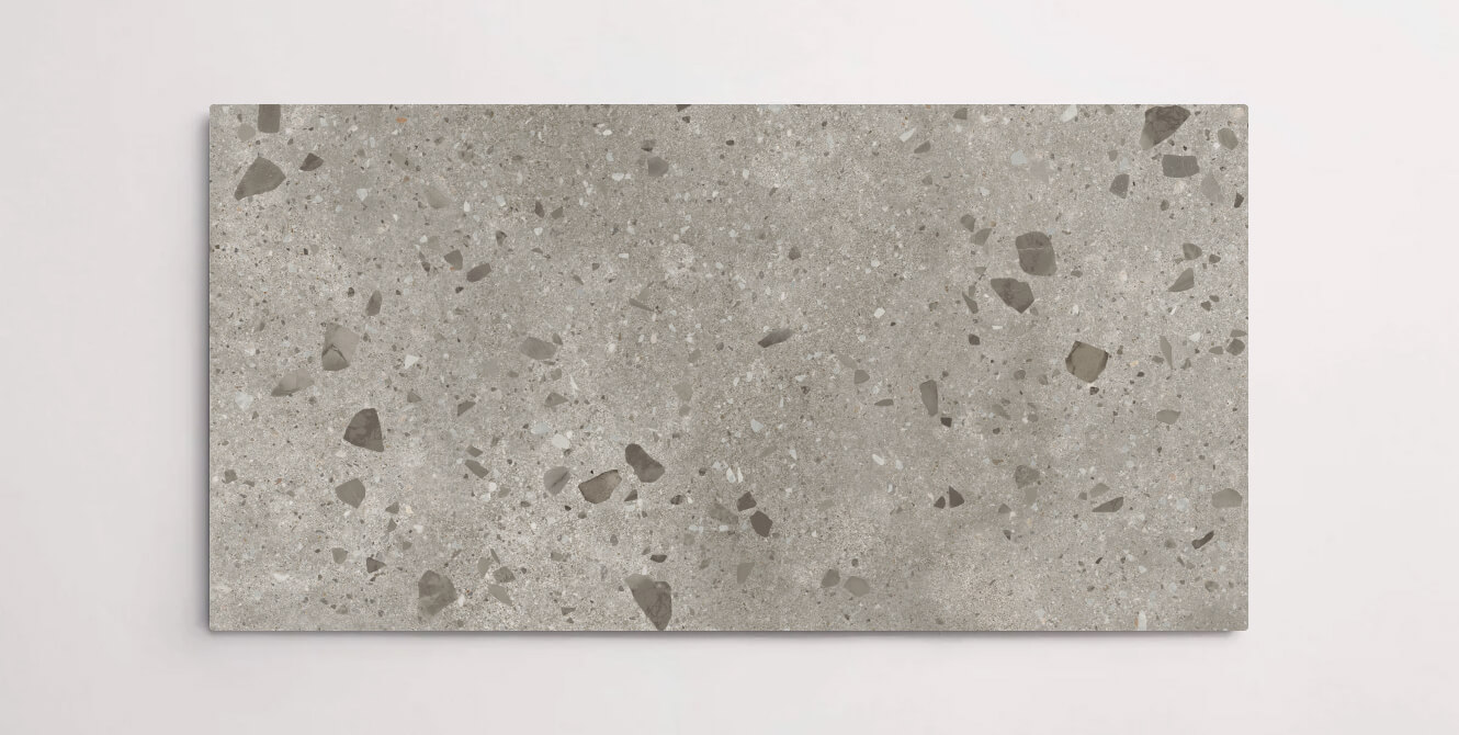 Nasco Stone + Tile Concordia Venice Loft 12" x 24" porcelain tile.