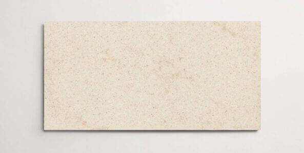 A single sand colored terrazzo marble tile