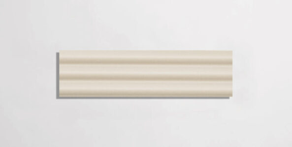Nasco Stone + TIle's Dolce Crema Fluted decorative wall tile.
