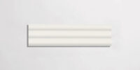 Nasco Stone + TIle's Dolce Neve Fluted decorative wall tile.