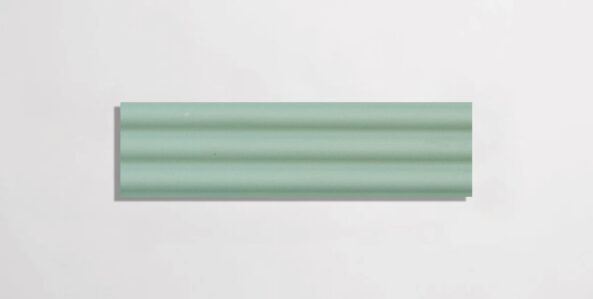 Nasco Stone + TIle's Dolce Verde Fluted decorative wall tile.