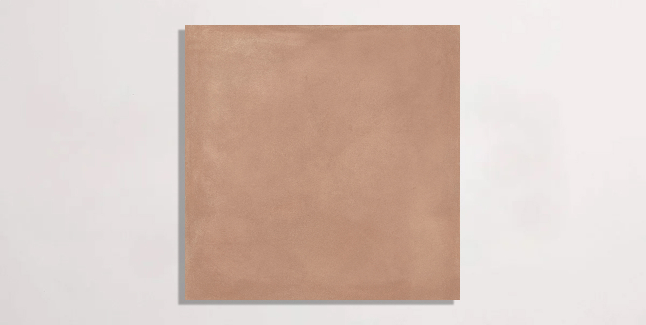 Nasco Stone + Tile 24" x 24" Amore Cotto porcelain tile.