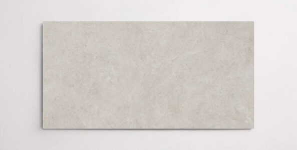 Nasco Stone + Tile 24" x 48" Eternity Grey porcelain tile.