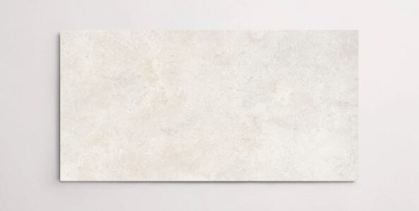 Nasco Stone + Tile 24" x 48" Eternity White porcelain tile.