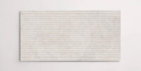 Nasco Stone + Tile 24" x 48" Eternity White Chiseled porcelain tile.